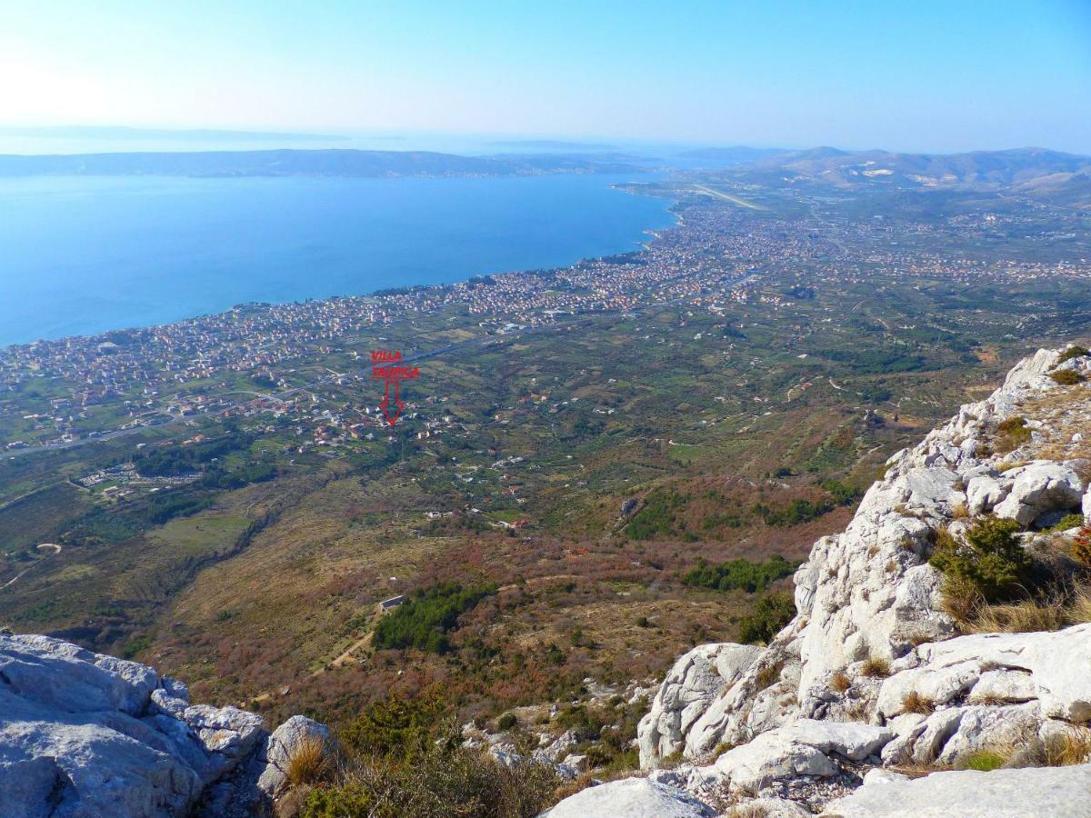 Villa Tropica, Total Privacy, Tropical Garden And Private Pool Kastela Exterior photo