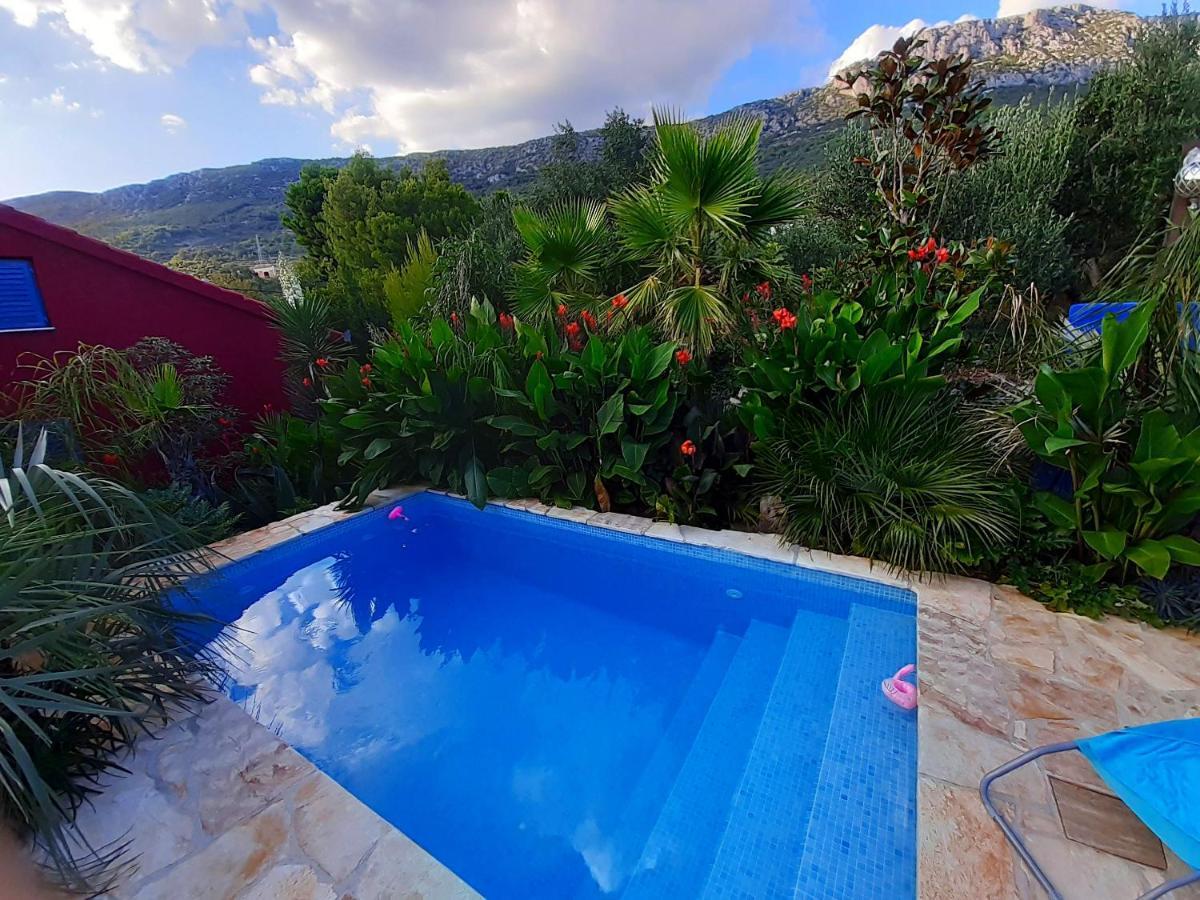 Villa Tropica, Total Privacy, Tropical Garden And Private Pool Kastela Exterior photo